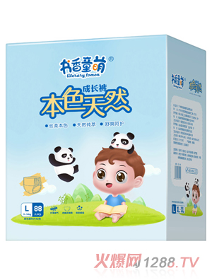 书香童萌本色天然成长裤L88
