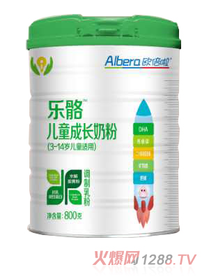 欧倍啦乐骼儿童成长奶粉