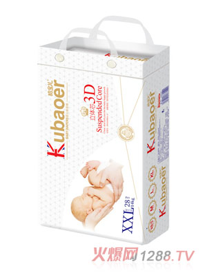 酷宝儿3D立体芯纸尿裤XXL28