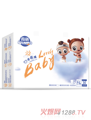 微萌萌萌腰婴儿云柔薄爽成长裤XL36