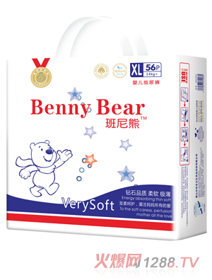 班尼熊婴儿纸尿裤XL