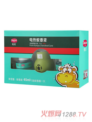 稚真电热蚊香液套装45ml