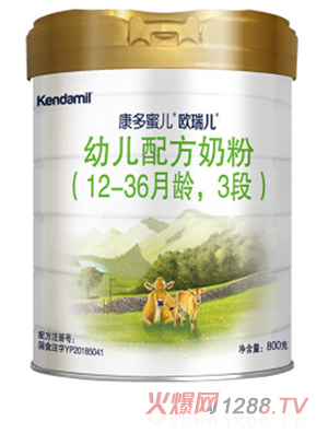 康多蜜儿欧瑞儿幼儿配方奶粉
