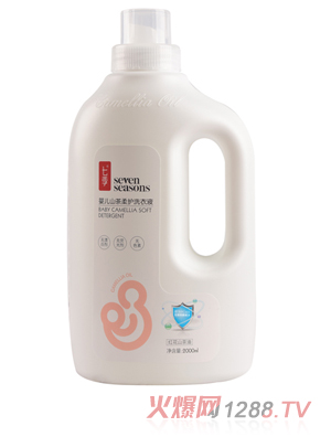 七季婴儿山茶柔护洗衣液
