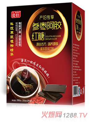 爱倍参枣阿胶红糖