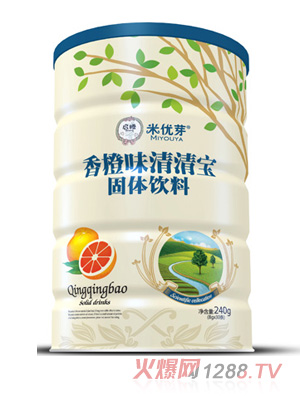 米优芽果味清清宝-香橙味