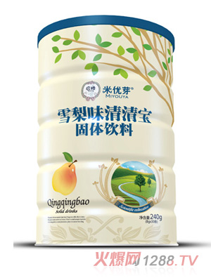 米优芽果味清清宝-雪梨味