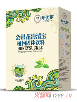 米优芽金银花清清宝新品盒装