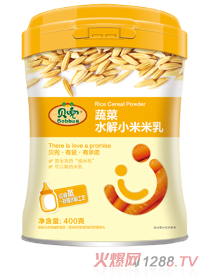 贝兜蔬菜水解小米米乳