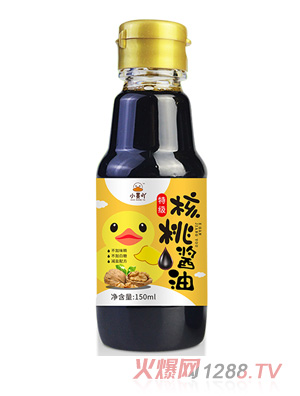 小黄吖核桃酱油150ml