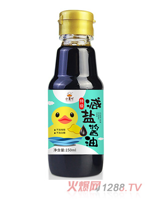 小黄吖减盐酱油150ml