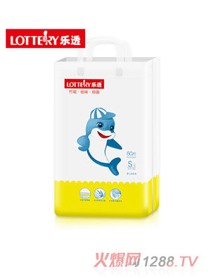 乐透竹琨纸尿裤S码