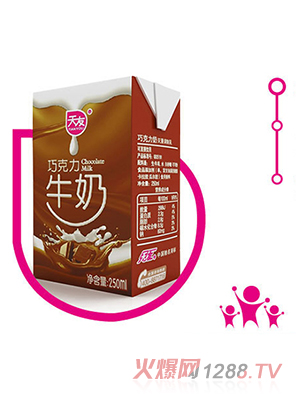 天友巧克力牛奶