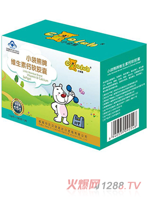 小袋熊维生素钙软胶囊（30粒）