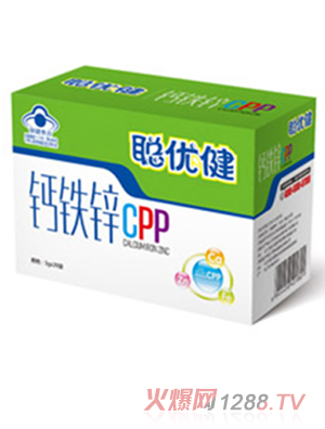 聪优健钙铁锌CPP冲剂