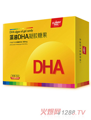 朗臣健益藻油DHA凝胶糖果