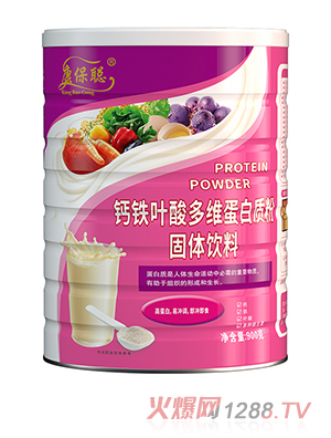康保聪钙铁叶酸多维蛋白质粉
