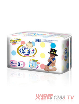 小歪歪超薄超干爽纸尿裤XL8