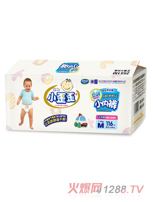 小歪歪简装超薄婴儿拉拉裤m116片