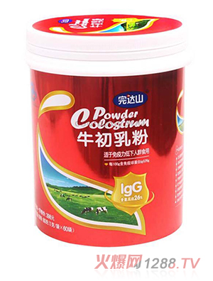 完达山牛初乳粉罐装