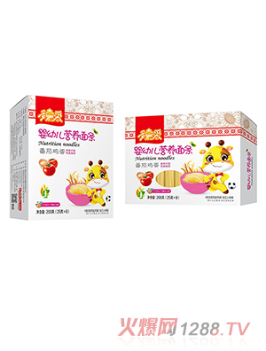 多嘉爱营养面条 番茄鸡蛋