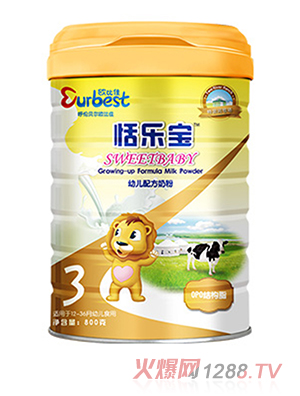 恬乐宝幼儿配方奶粉3段