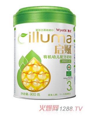 启赋有机幼儿配方奶粉3段
