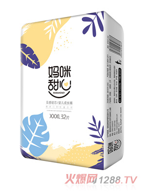 妈咪甜心云感轻芯拉拉裤XXXL32片