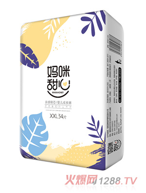 妈咪甜心云感轻芯拉拉裤XXL34片