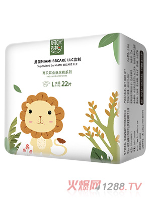 妈咪甜心两只耳朵纸尿裤L22片