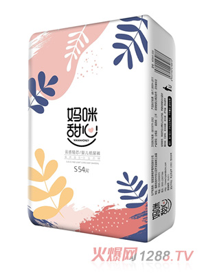 妈咪甜心云感轻芯纸尿裤S54片