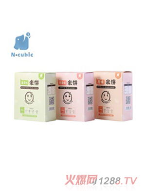 N-cubic恩库克 无添加宝宝健康米饼50g