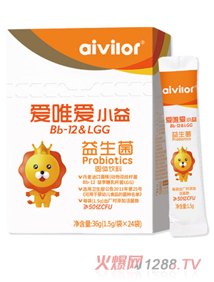 爱唯爱小益益生菌固体饮料36g