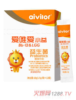 爱唯爱小益益生菌固体饮料18g