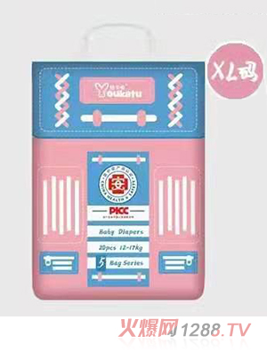 悠卡兔Bag系列纸尿裤XL码