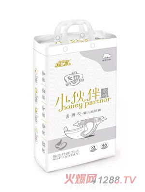 贝娇儿小伙伴搭档柔薄芯婴儿纸尿裤XL46