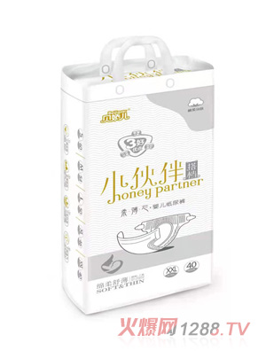 贝娇儿小伙伴搭档柔薄芯婴儿纸尿裤XXL40