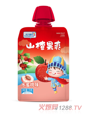 佳贝爱尼山楂果爽-水蜜桃味