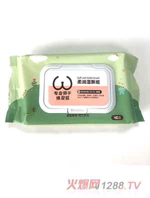 柔润湿厕纸