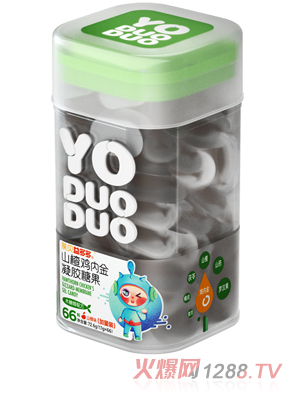 YODUODUO葆贝益多多山楂鸡内金凝胶糖果