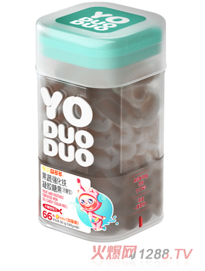 YODUODUO葆贝益多多果蔬强化铁凝胶糖果（无糖型）