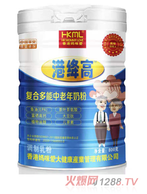 香港妈咪爱港绛高复合多能中老年奶粉