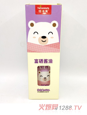 纽滋美富硒酱油 160ml