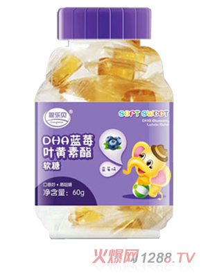 聪乐贝DHA蓝莓叶黄素脂软糖