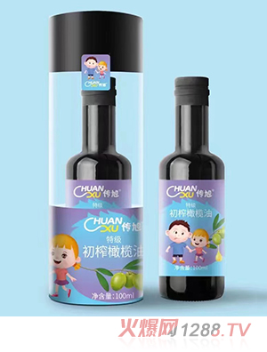 传旭初榨橄榄油100ml瓶装 物理冷榨工艺锁鲜滴滴醇香