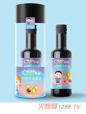 传旭初榨牛油果油100ml瓶装 鲜果初榨工艺锁鲜滴滴醇香