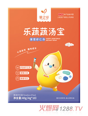 婴之谷乐蔬蔬汤宝-紫菜虾仁汤