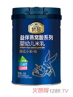 优智燕窝酸米乳-南瓜小米+铁