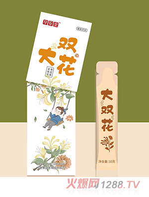 早安堂大双花金银花菊花露150克