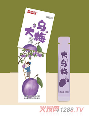 早安堂大乌梅益生元酸梅汤150克